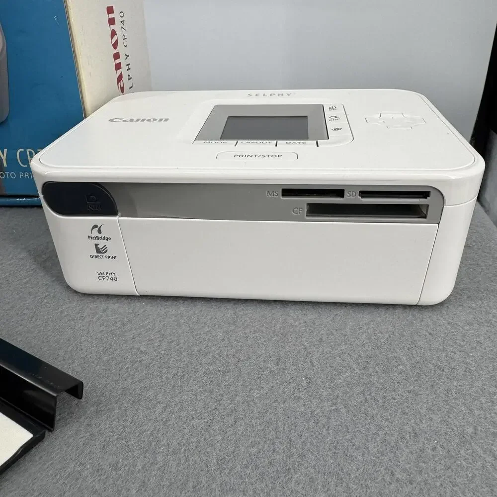 Canon Selphy CP740 Compact Color Photo Printer Dye Sublimation USB PictBridge
